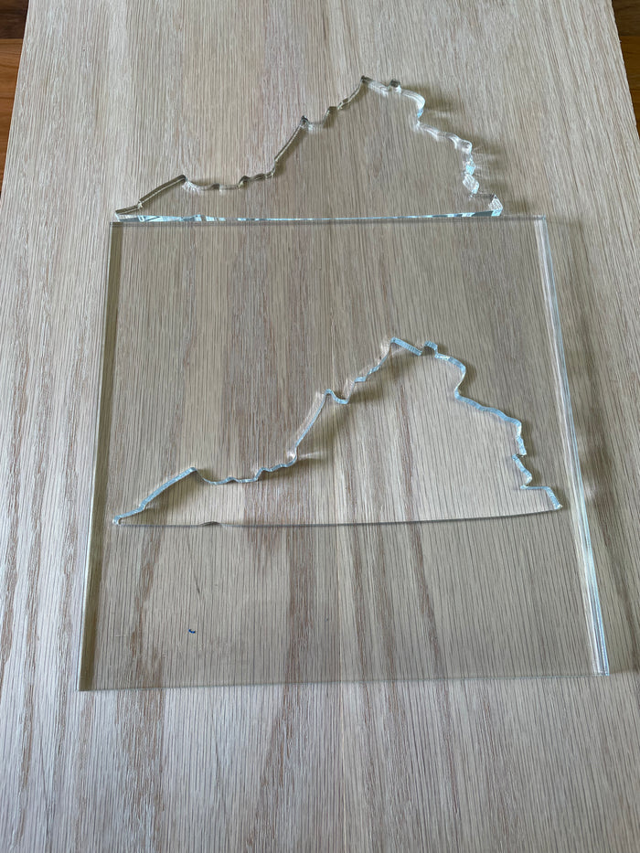 Virginia Acrylic Router Template