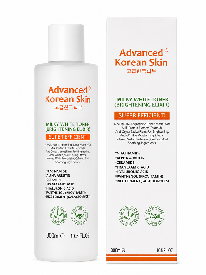 Advanced Korean Toner (Brightning milky Toner Elixir)