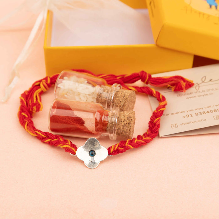 Adya Evil Eye Blossom Rakhi