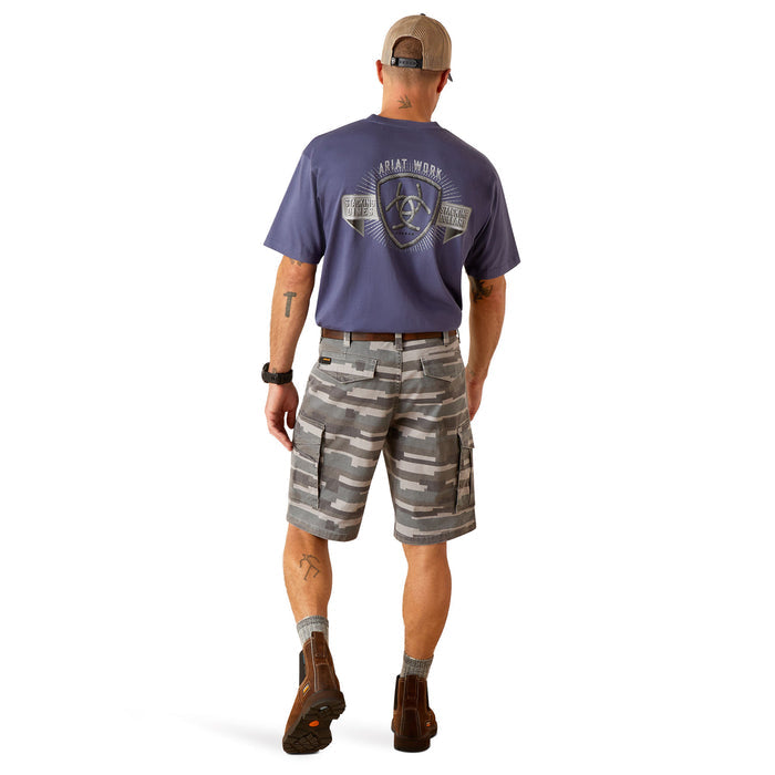 Ariat Men's Rebar DuraStretch Made Tough Cargo 11" Short Shorts Ariat