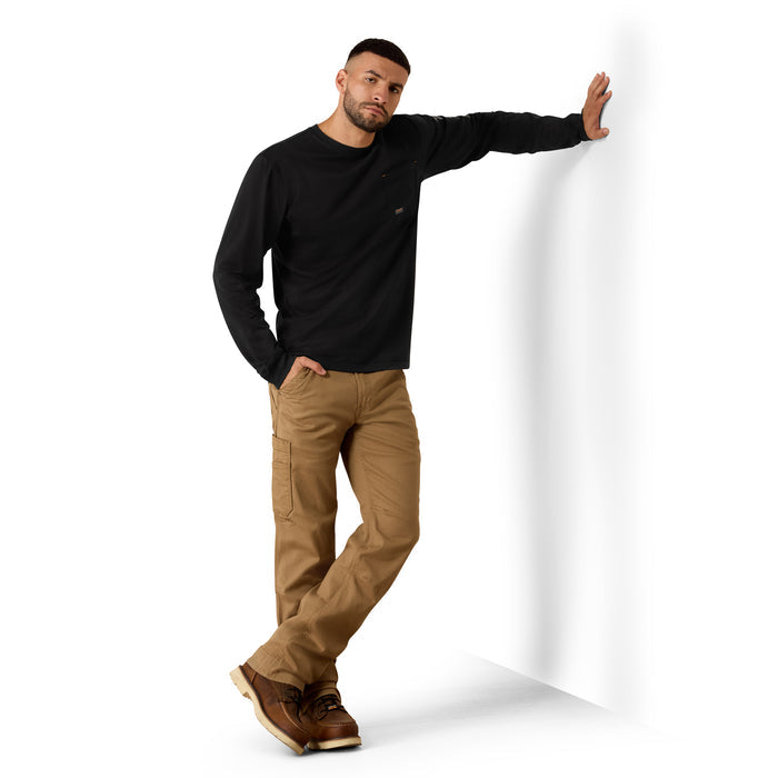 Ariat Men's Workman Bearded Skull Long Sleeve T-Shirt Long Sleeve T-Shirts Ariat