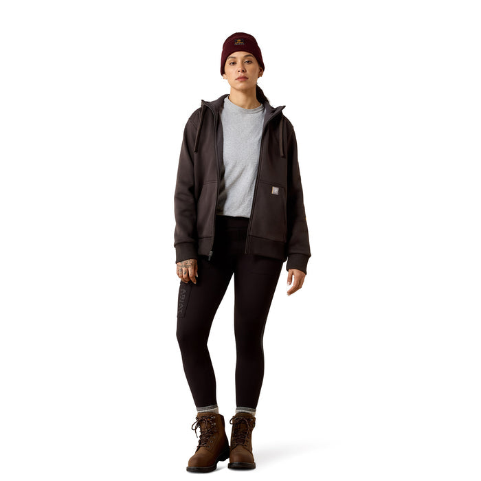Ariat Women's Rebar All-Weather Full Zip Hoodie Sweatshirts & Hoodies Ariat