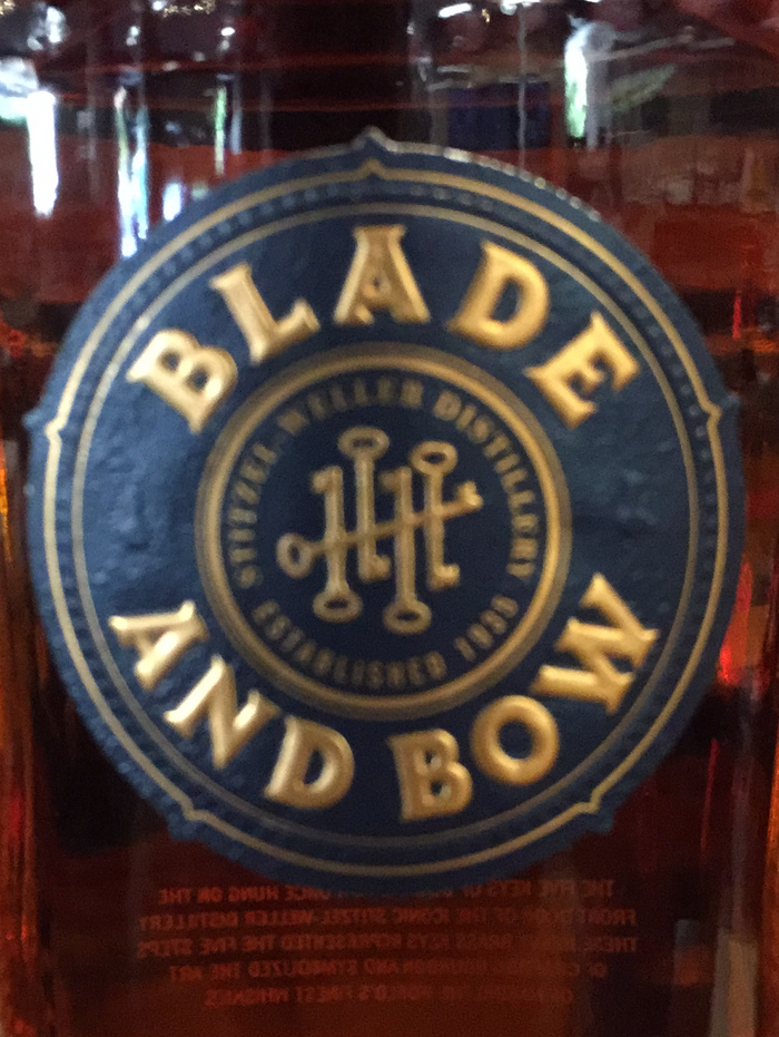 BLADE AND BOW KENTUCKY STRAIGHT BOURBON WHISKEY