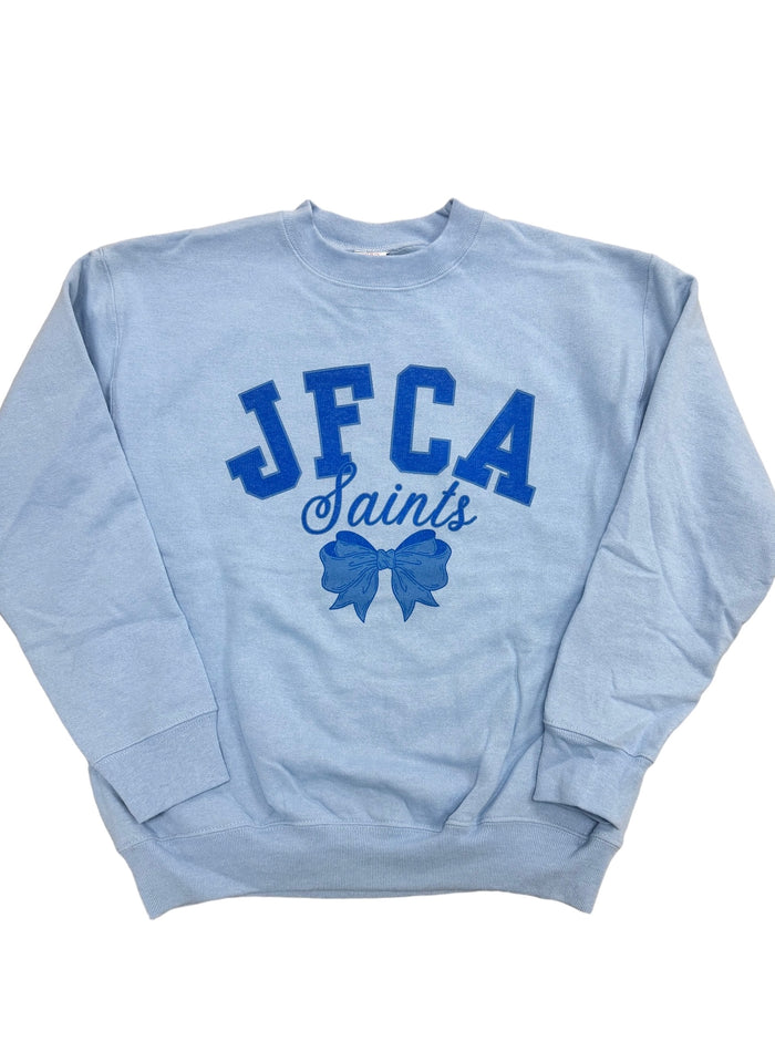 BLUE Bow Sweatshirt