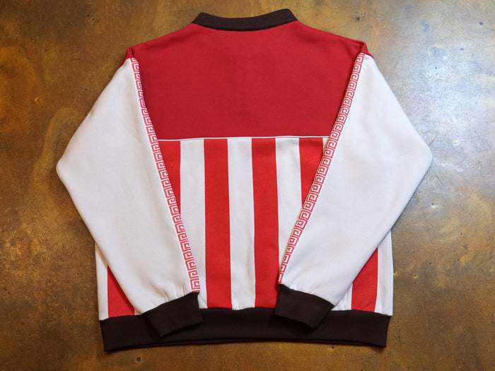 Brave Crewneck Jumper - Red / Brown