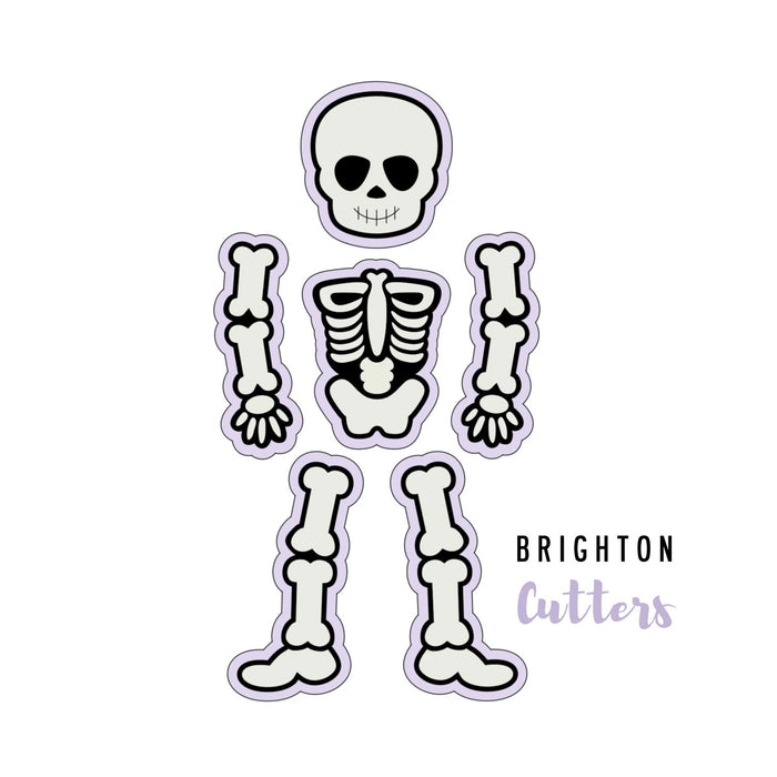 Build-a-Skeleton Cookie Cutter Set