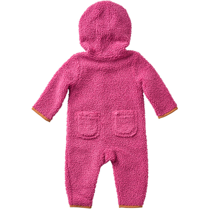 Carhartt Infant Zip-Up Hooded Sherpa Long Sleeve Coverall