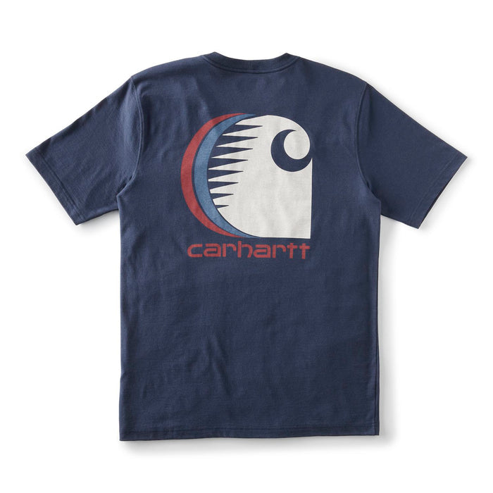 Carhartt Men's Irvine Relaxed C Logo T-Shirt T-Shirts Carhartt