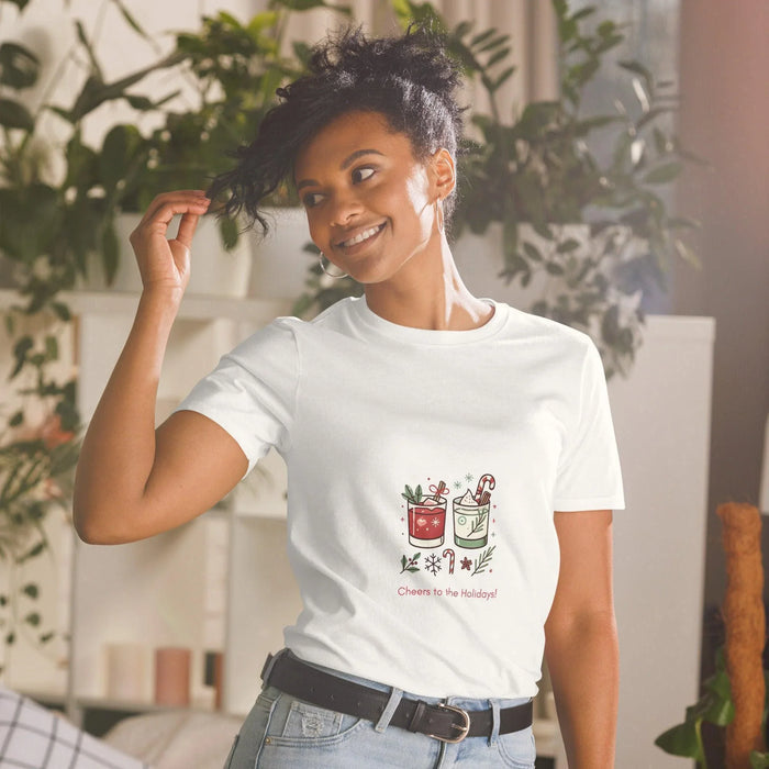 Cheers to the Holidays! Unisex T-Shirt - Whippie's