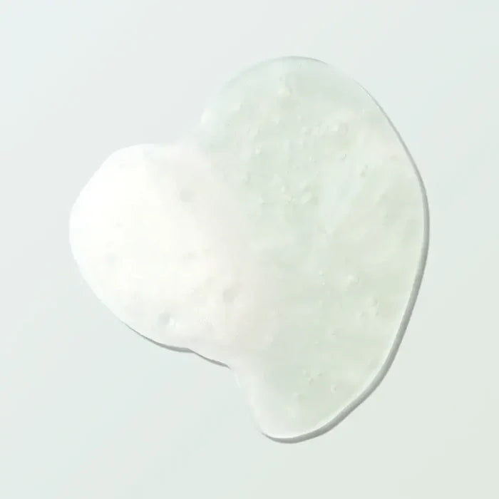 Close-up of foamy Coconut Shower Gel displaying its rich texture and nourishing properties.