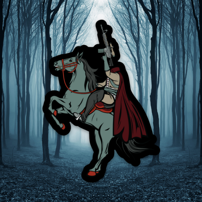 Color Headless Horseman Sticker