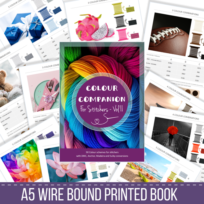 Colour Companion For Stitchers - VOL 2 Colour Companion by Peppermint Purple