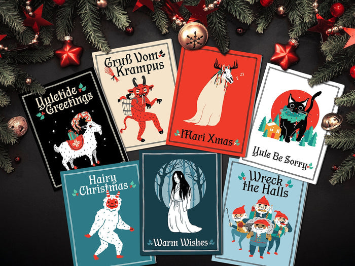Comfhaus - Christmas Monster Cards (7-pack)
