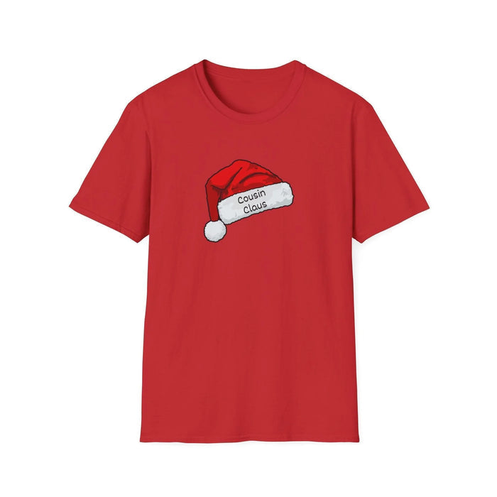 Cousin Claus: The Coolest Santa in Town π
- Unisex Softstyle T-shirt - Whippie's