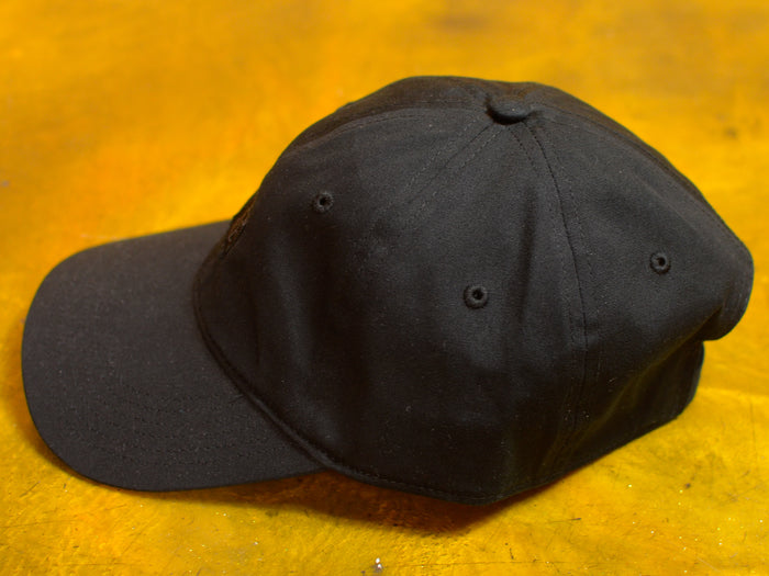 Crew 6 Panel Cap - Black