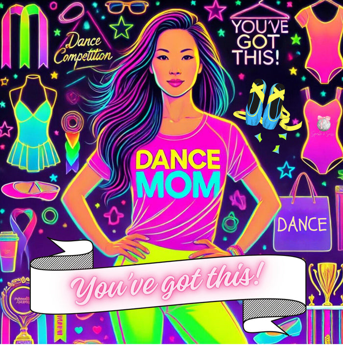 Dance Mom Magic (Asian Mom) - A Colorful Celebration π - Women's Softstyle Tee - Whippie's