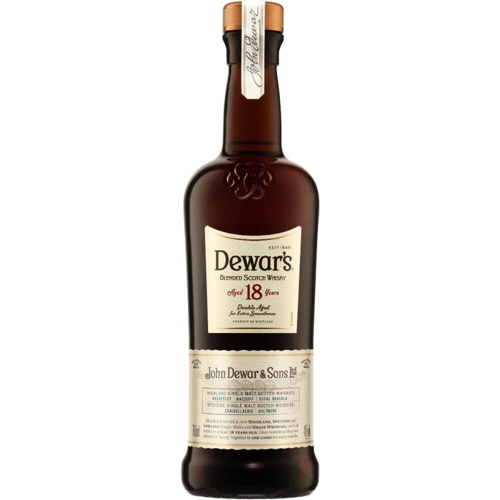 Dewar’s 18 Year Old Scotch Dewar's