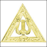 DRAC-15 Musician Jewel Royal Arch Chapter Officer