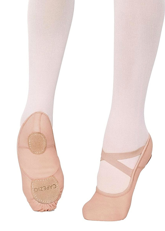 Hanami Split-Sole Canvas Ballet Shoe (Nude)