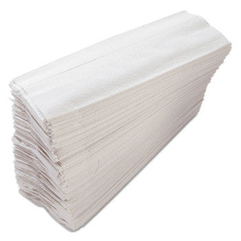HAND TOWEL/ Folded/ C-Fold, White, #BWK6220