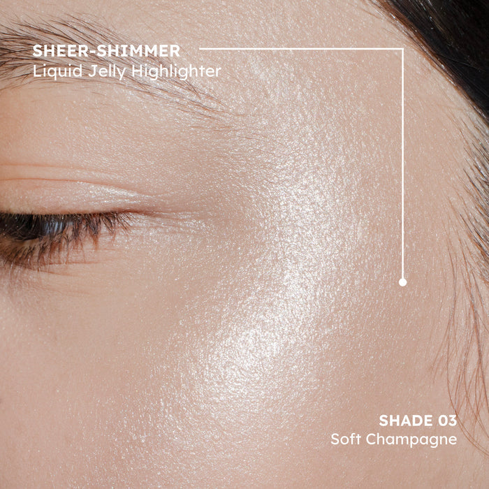 Laqué Beauty Sheer-Shimmer Liquid Jelly Highlighter SS 03
