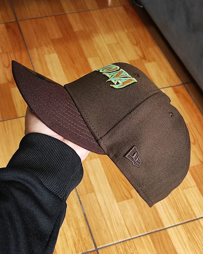 New Era 59 Fifty Arizona Diamondbacks Fields inaugural patch brown
