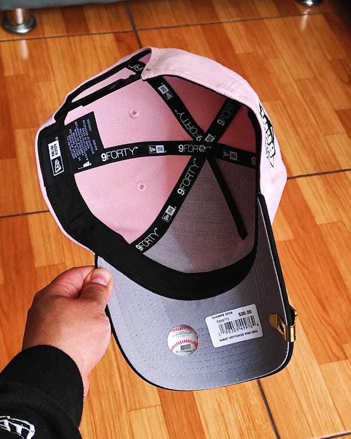 New Era New York Yankees black pink 9 forty A-FRAME