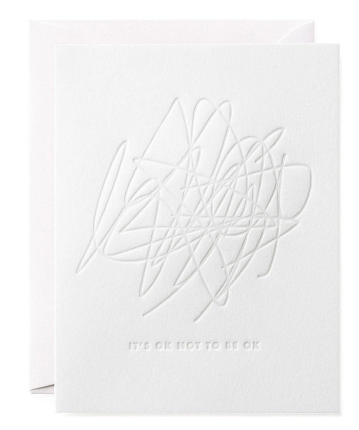 Ok Not To Be Ok Card