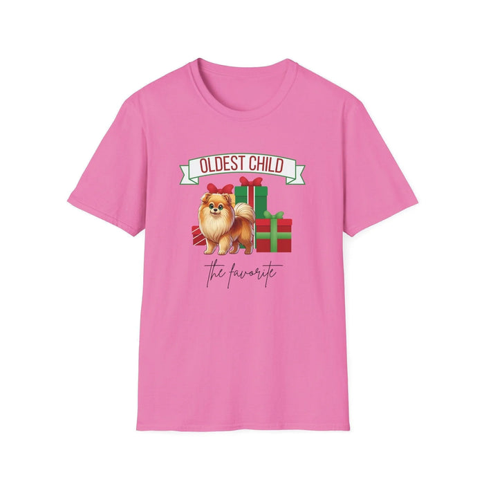 Oldest Child, The Favorite ππΆ Pomeranian - Unisex Tee! ππ - Whippie's