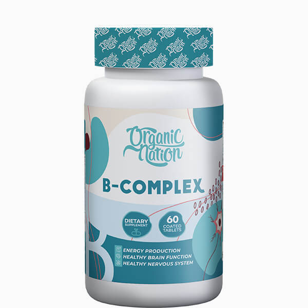 Organic Nation B-Complex Advanced 60tablets