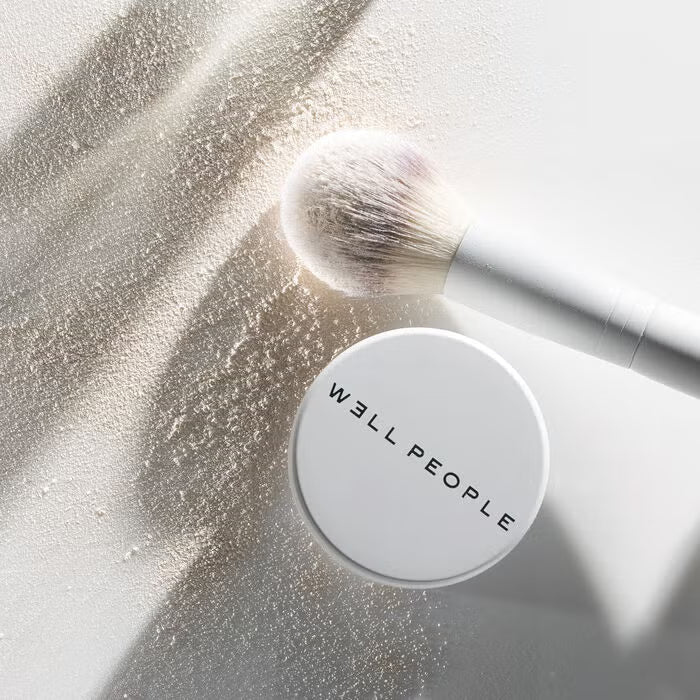 face powder makeup brush