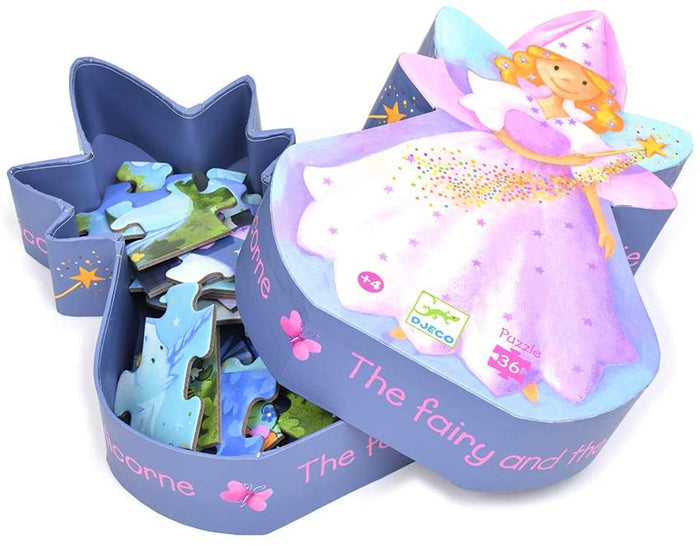 PUZZLE FAIRY AND UNICORN 36PC