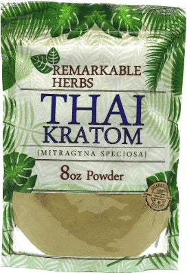 REMARKABLE HERBS | 8OZ KRATOM POWDER