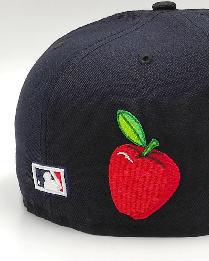 New Era New york yankees liberty navy edition 59fifty fitted cap apple