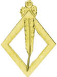 RSR-28 Secretary Jewel Scottish Rite 16th Degree