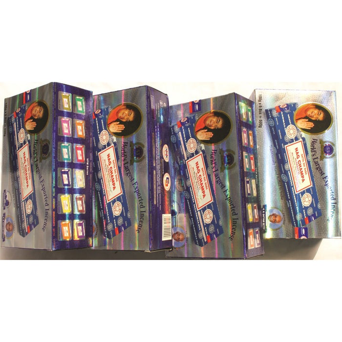 Satya Sai Baba Nag Champa - 2 Dozen, 100 Gram Boxes