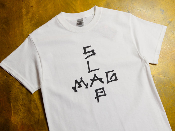 Slap Cross Logo T-Shirt - White