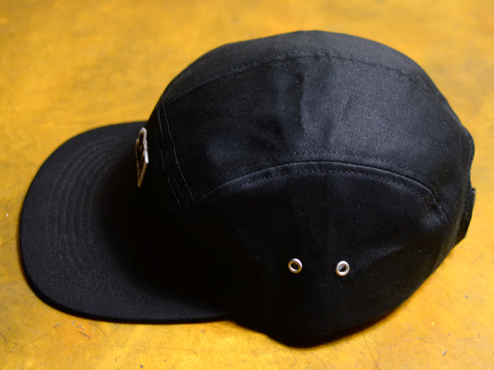 SM Patch 5 Panel Cap - Black