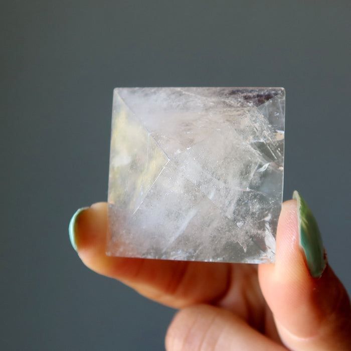 smoky quartz pyramid