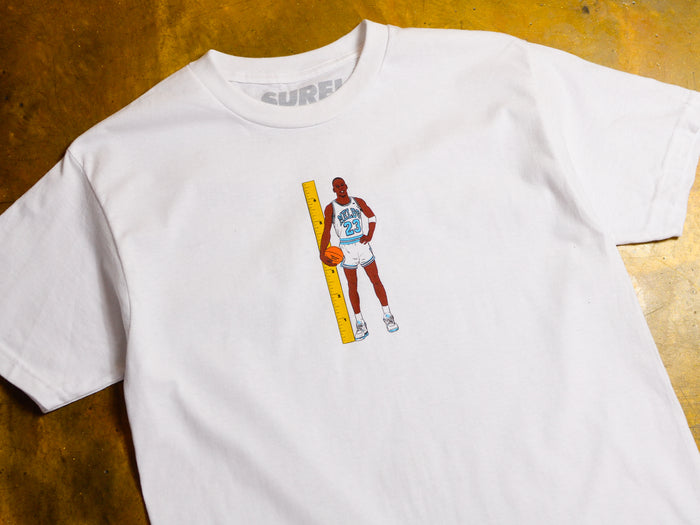 Standee 23 T-Shirt - White / Carolina Blue