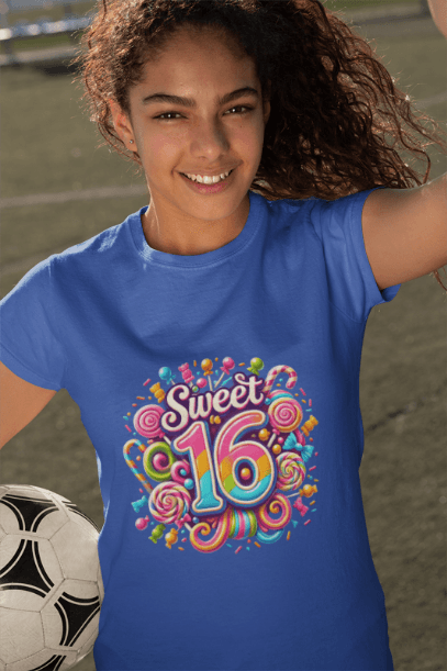 Sweet 16 Tee - Let's Celebrate! ππ - Women's Softstyle Tee - Whippie's