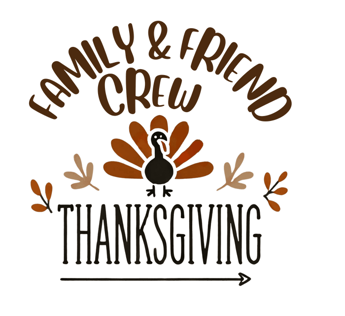 Thanksgiving Family & Friend Crew - Infant Fine Jersey Bodysuit - Whippie's