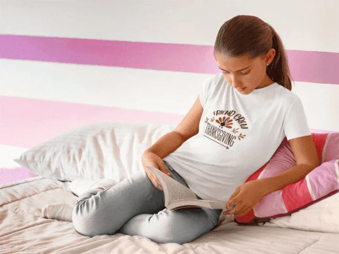 Thanksgiving Friend Crew - Kids Softstyle Tee - Whippie's