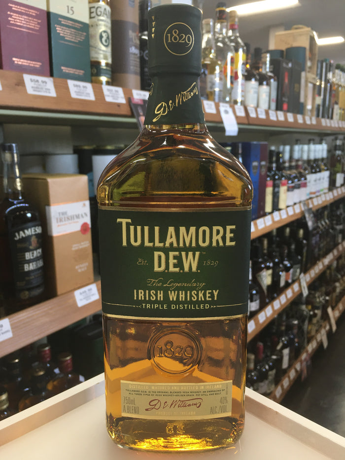 TULLAMORE D.E.W. TRIPLE DISTILLED 750 ml.