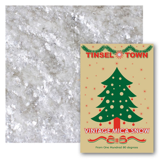 Vintage Mica Snow
