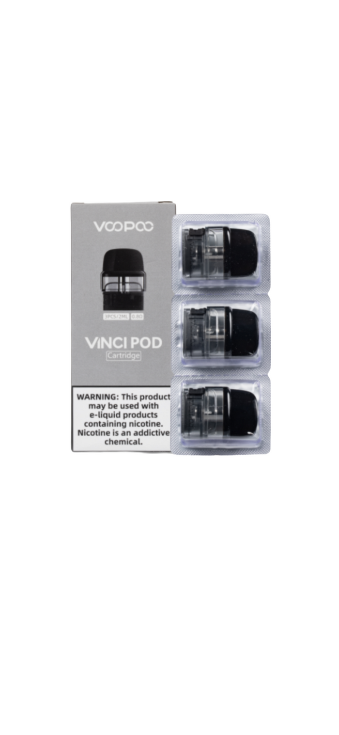 VOOPOO VINCI POD CARTRIDGE 2ML 0.8ohm | 3PK