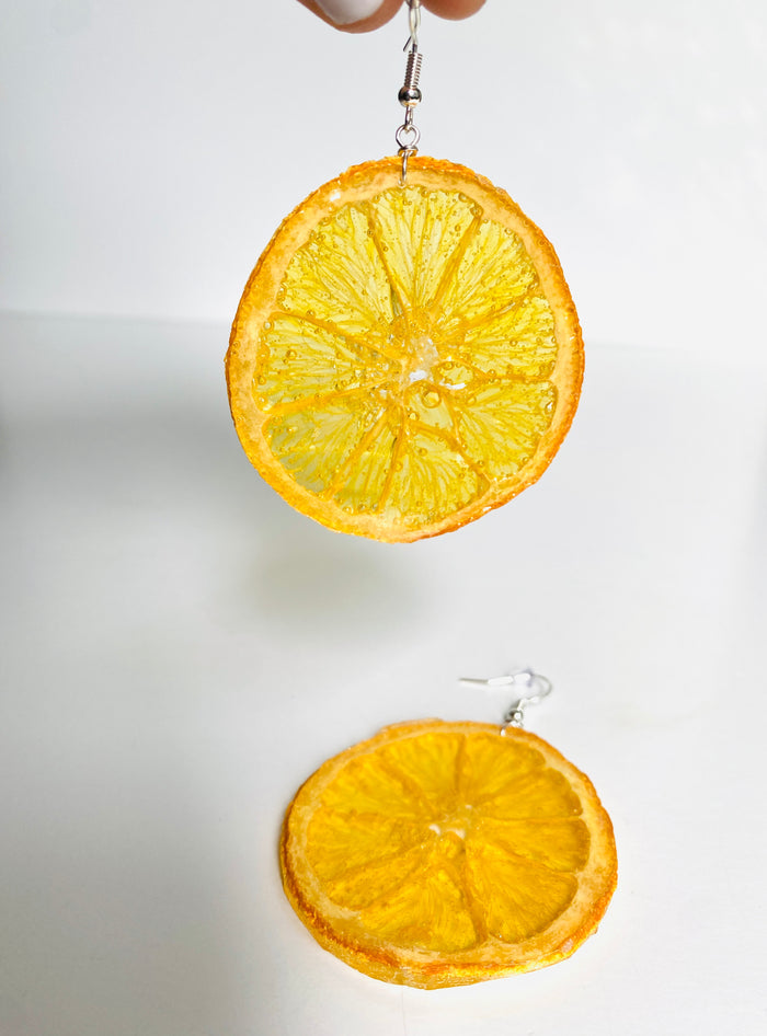 Wild Organic - Orange Earrings