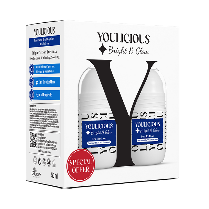 Youlicious Bright & Glow Deo Roll On Promo ( 2 Pcs)