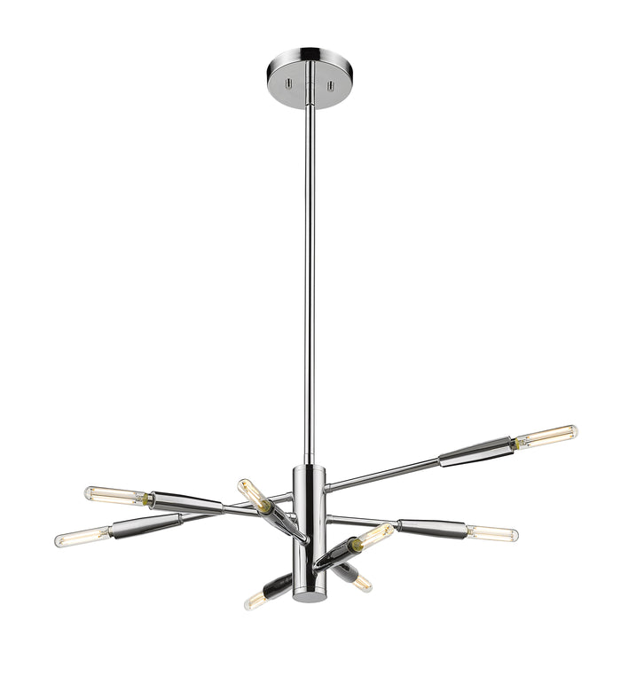 Chandelier Z-Lite 737-8CH Chrome Ascension 8 Light Chandelier Z-Lite