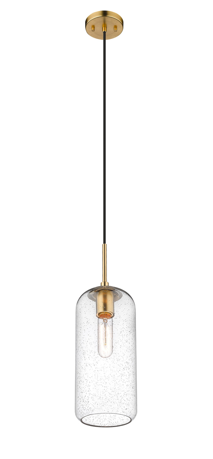 Pendant Z-Lite 738P17-HBR Heritage Brass Monty 1 Light Pendant Z-Lite